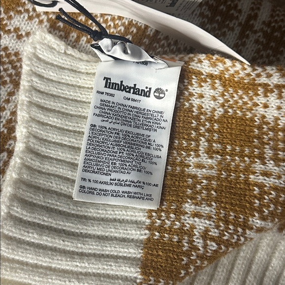 Timberland Checkered pattern Scarf - Picture 5 of 7